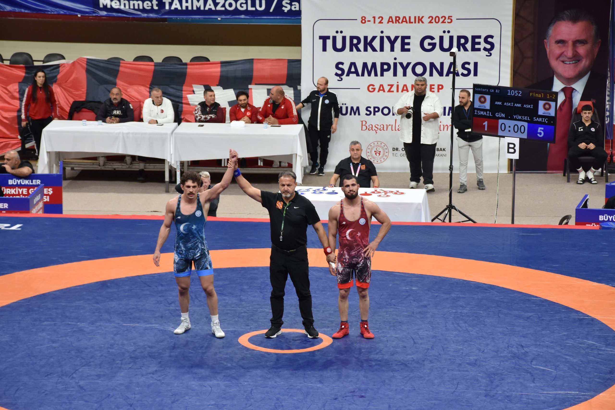 TÜRKİYE ŞAMPİYONASI GÜREŞ FİNAL (1)
